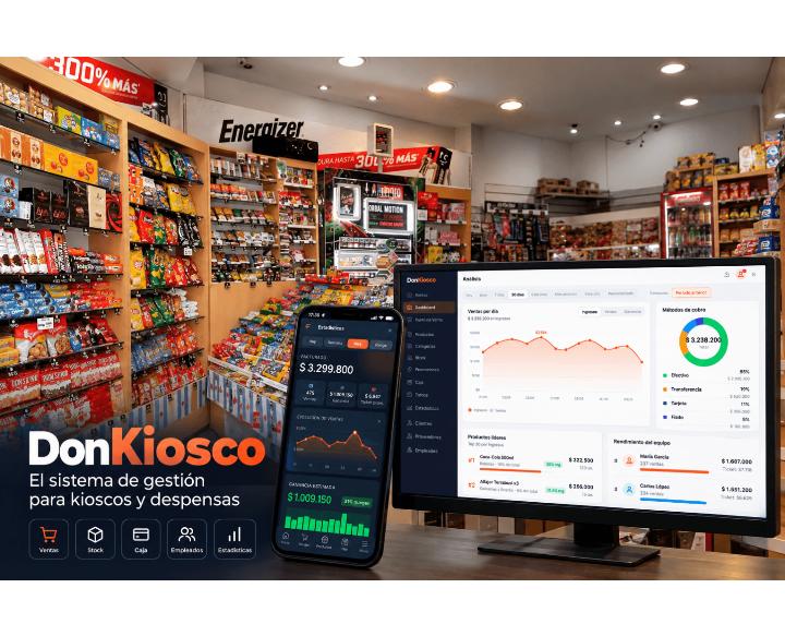 Don Kiosco: tecnología argentina para ordenar y hacer crecer los comercios de barrio